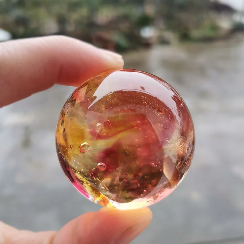 Paper Weight Crystal - Sfera di Cristallo Smaltata da 40mm,
