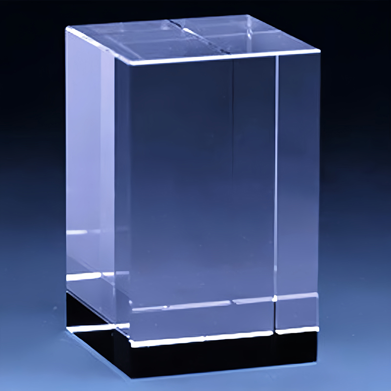 Paper Weight Crystal - Cubo in Cristallo Ottico K9 xTool