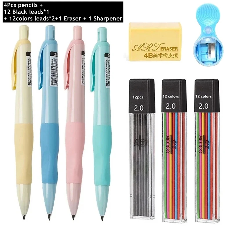 Staedtler Pencil Lumocolor - Set di matite meccaniche 2.0mm HB