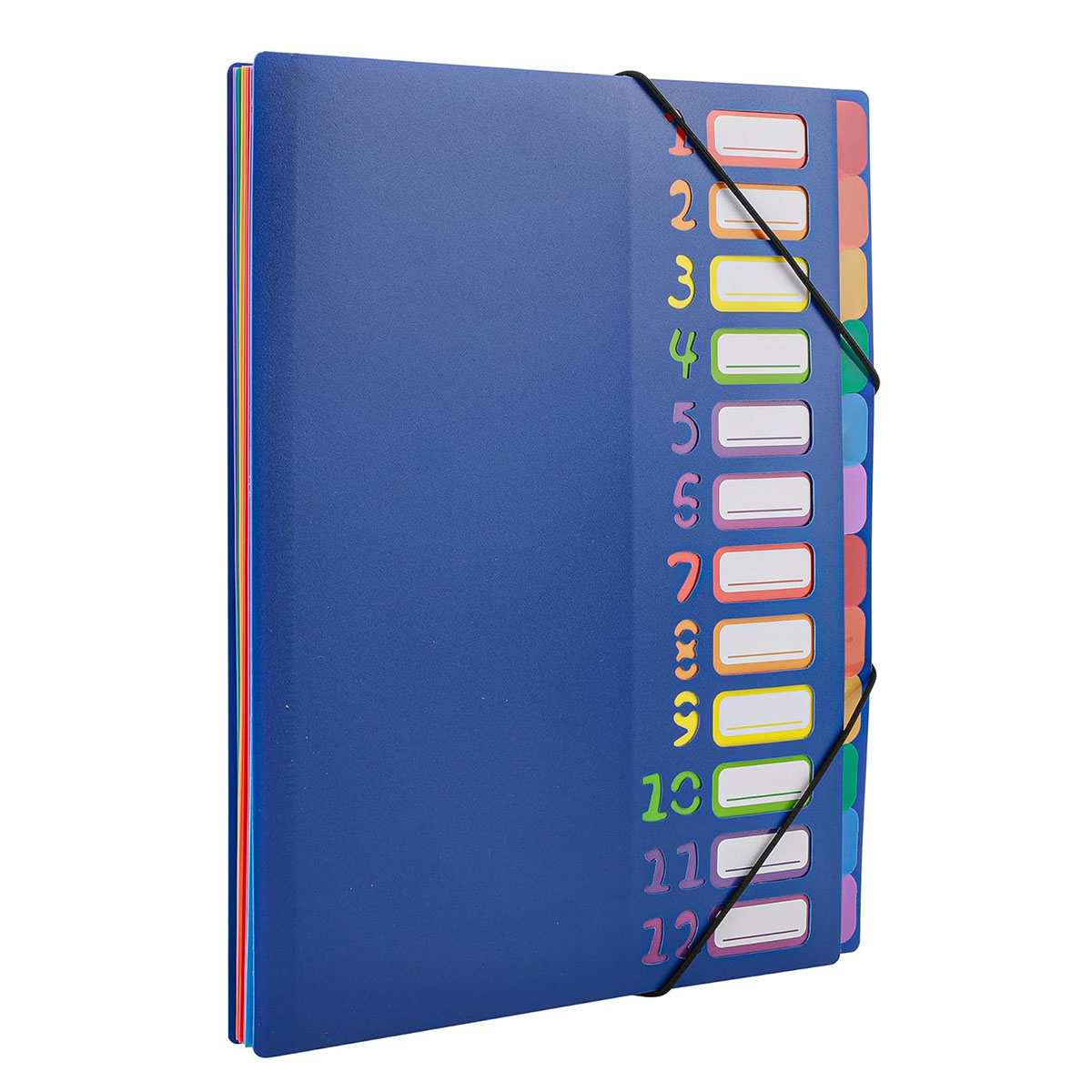 Tab Divider A4 - Cartella portadocumenti espandibile con linguetta arcobaleno