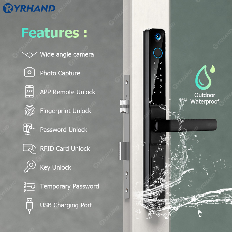 YRHAND IP66 Keyless Cat's Eye  - Letter Opener Brass recensione e prezzo