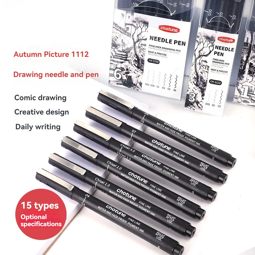 Micropenne neri, 15 dimensioni - Correction Pen Fine recensione e prezzo