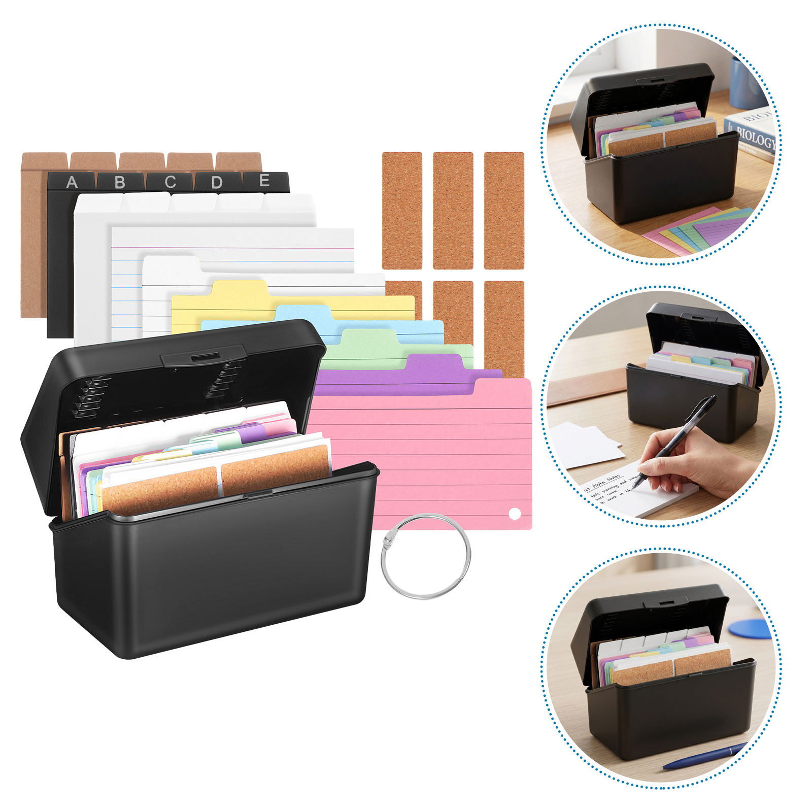 2 Set di Scatole Porta Carte d - Card Index Box recensione e prezzo