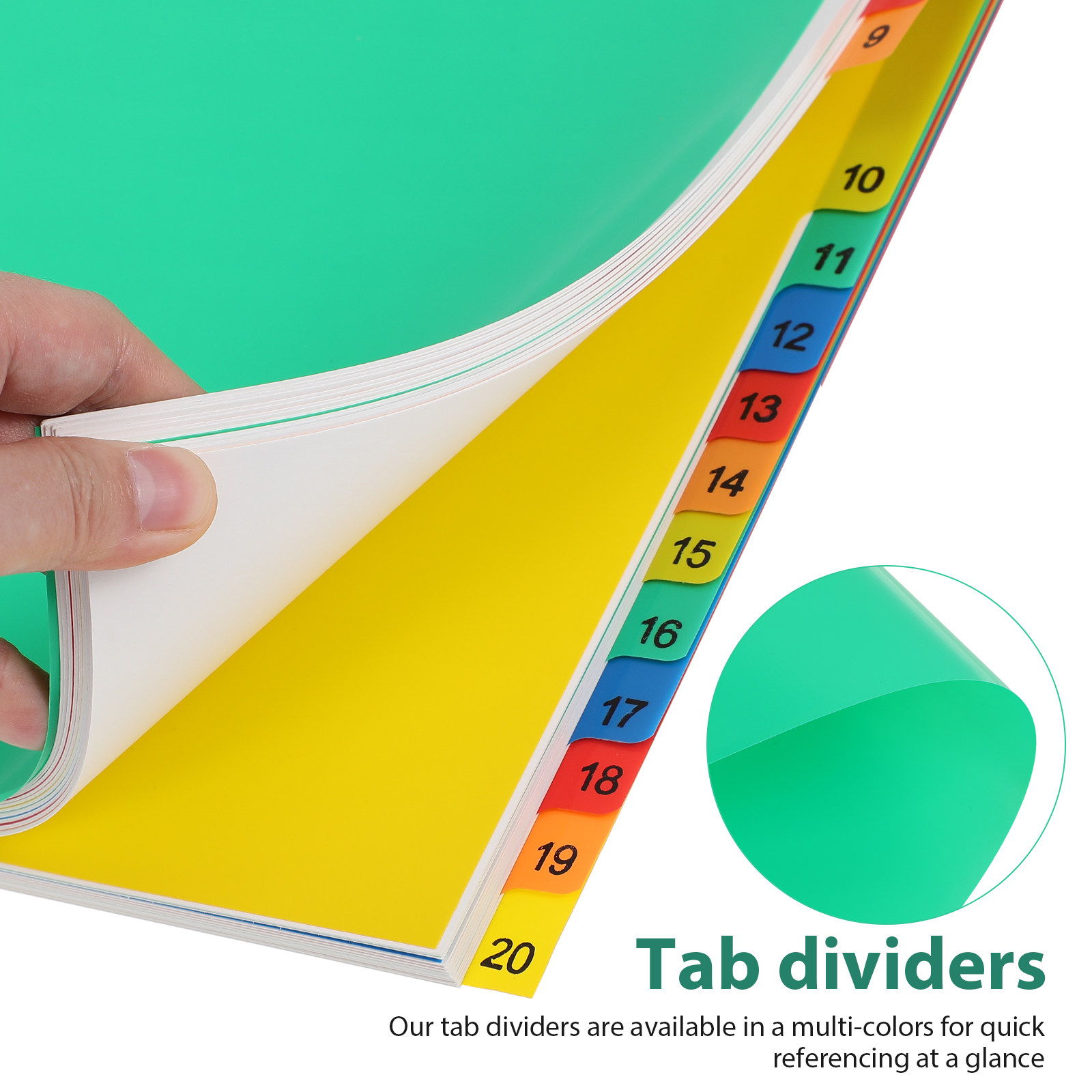20 Divisori in Plastica Codifi - Tab Divider A4 recensione e prezzo
