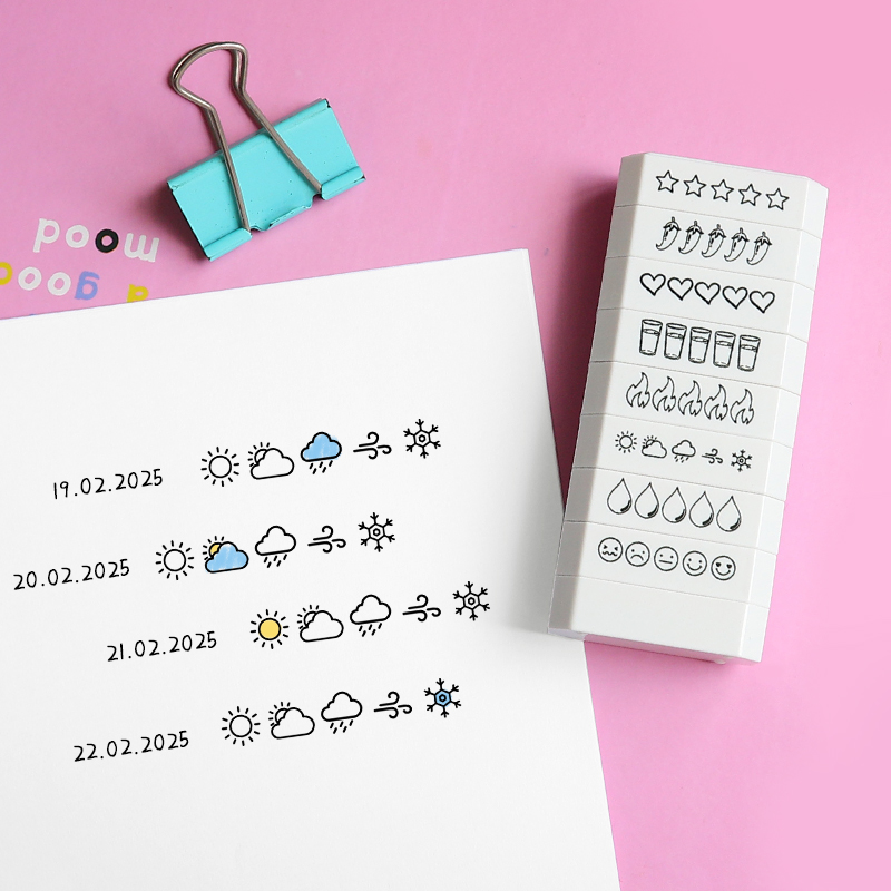 Timbro a 8 strati con classifi - Rubber Date Stamp recensione e prezzo