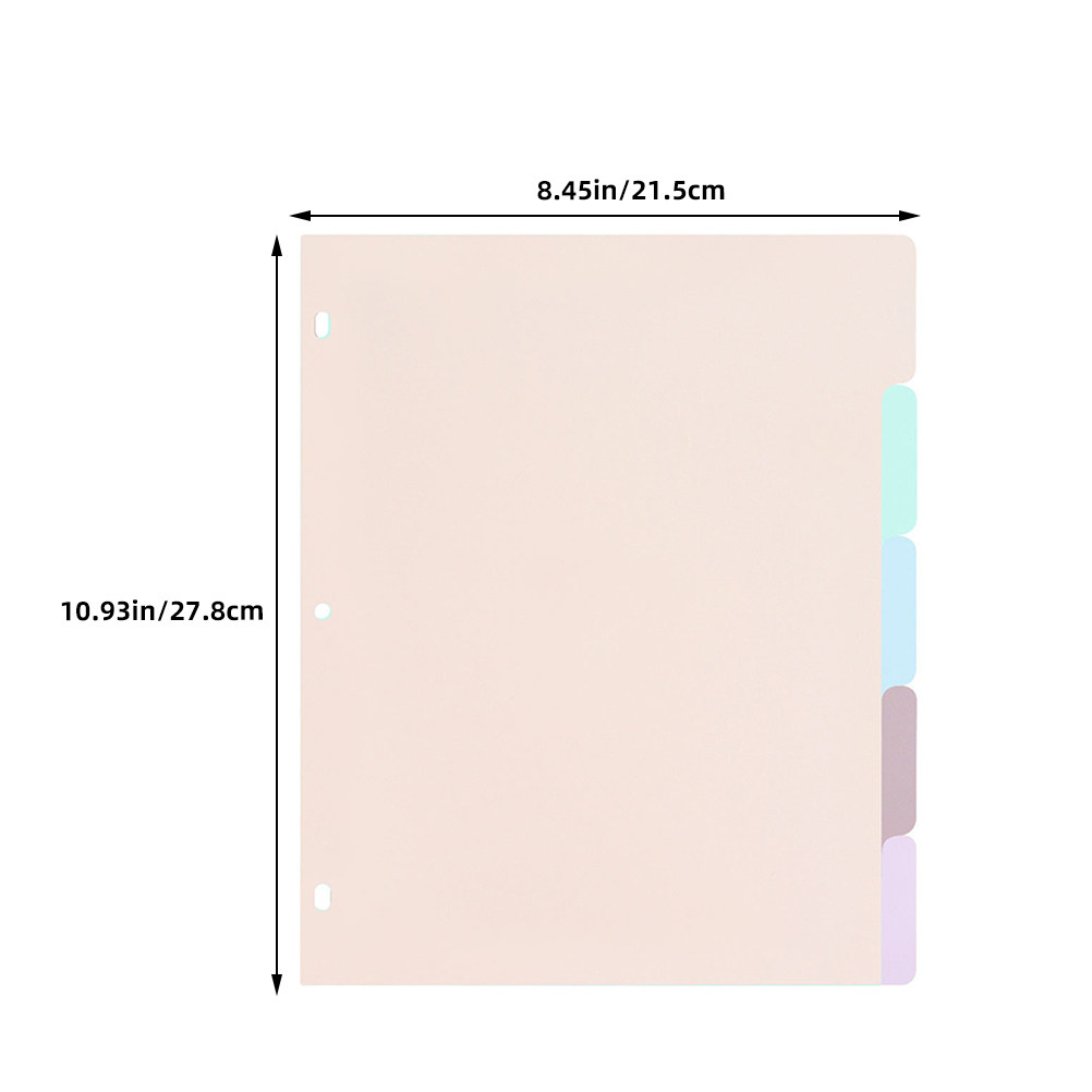 1 Set di Divisori A4 in PP Opa - Tab Divider A4 recensione e prezzo
