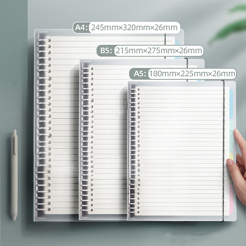 Quaderni raccoglitori A5/B5/A4 - Binder A4 Lever recensione e prezzo