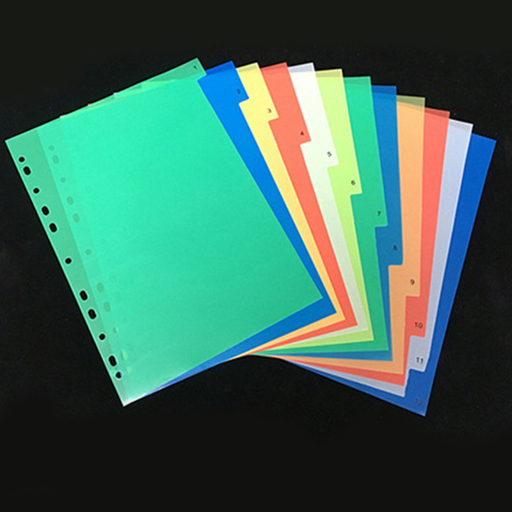 40 divisori per raccoglitori A - Tab Divider A4 recensione e prezzo