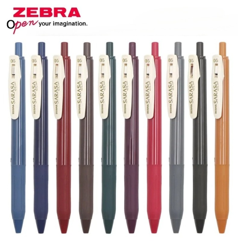 Penne gel retrò giapponesi ZEB - Zebra Pen Sarasa recensione e prezzo