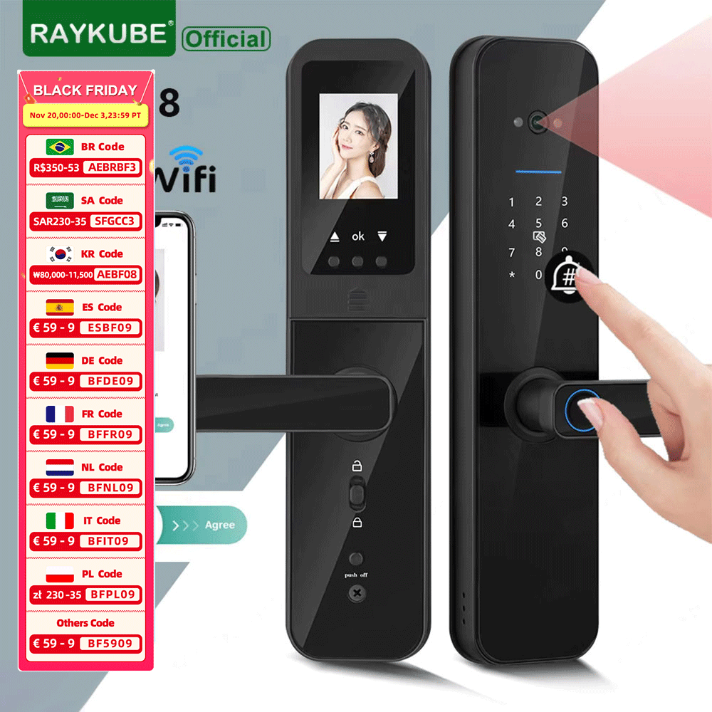 RAYKUBE F008 Tuya Wifi spionci - Letter Opener Brass recensione e prezzo