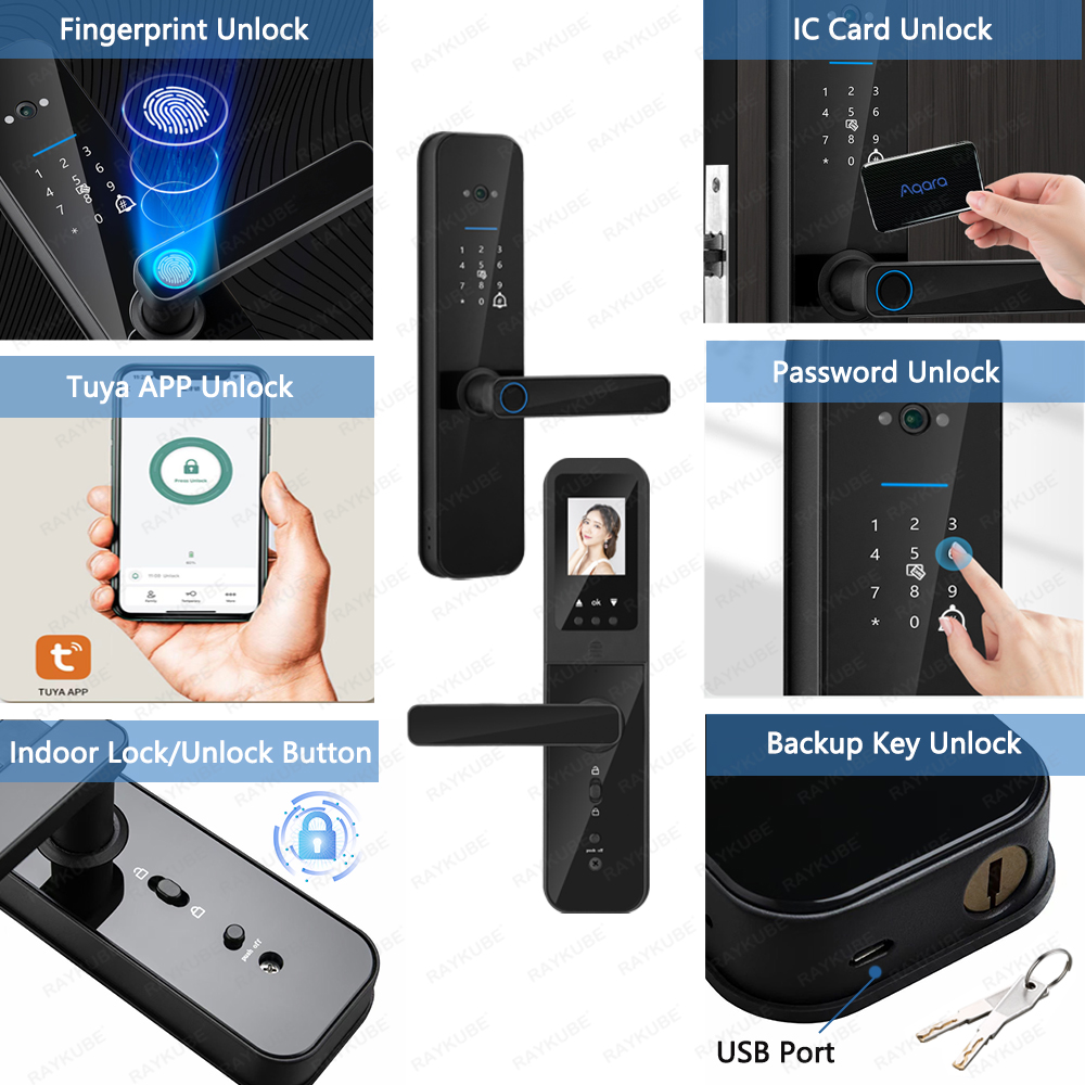 RAYKUBE F008 Tuya Wifi spionci - Letter Opener Brass recensione e prezzo