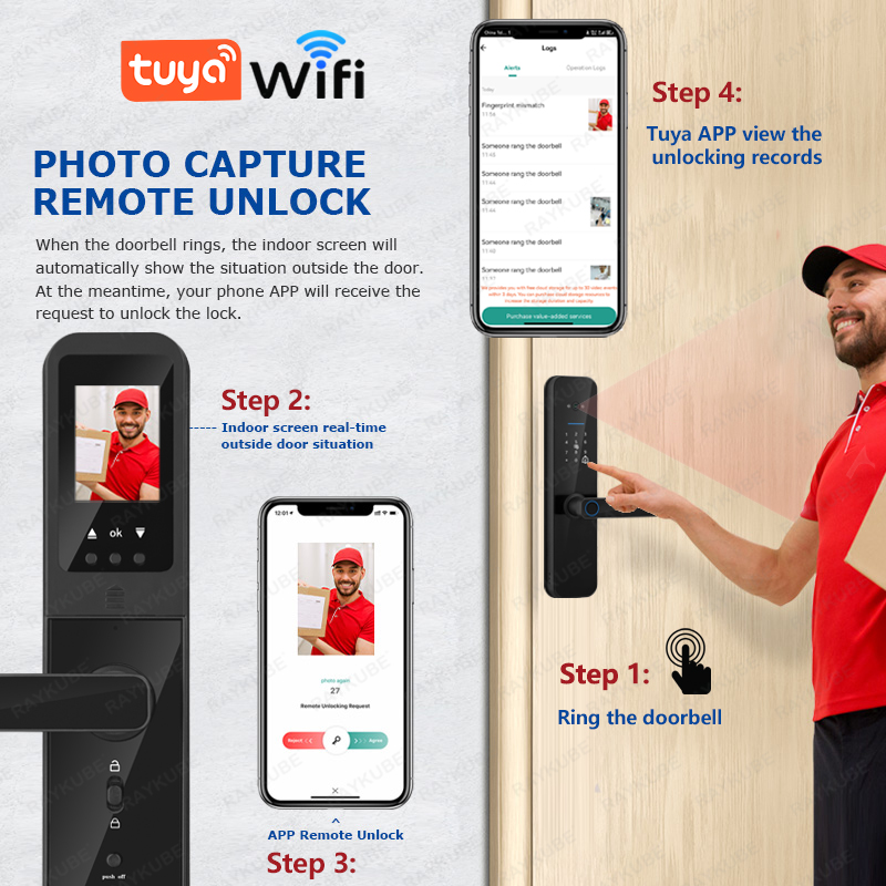 RAYKUBE F008 Tuya Wifi spionci - Letter Opener Brass recensione e prezzo