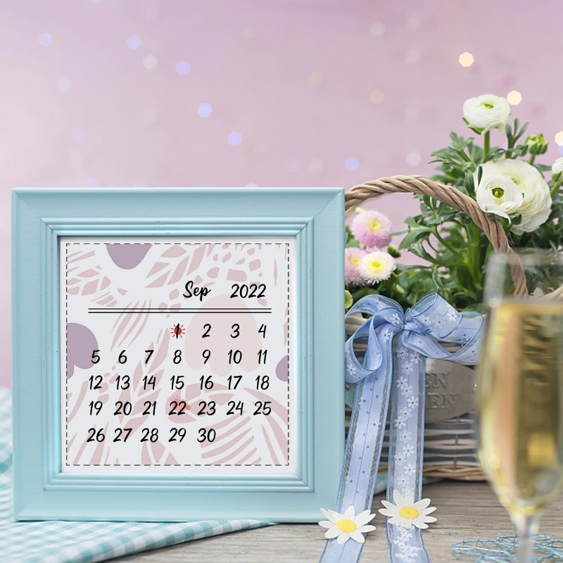 1PC 8.3x5.8in Calendario Timbr - Rubber Date Stamp recensione e prezzo