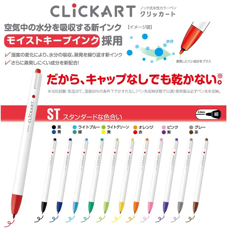 6/12/36/48 colori ZEBRA Clicka - Zebra Pen Sarasa recensione e prezzo