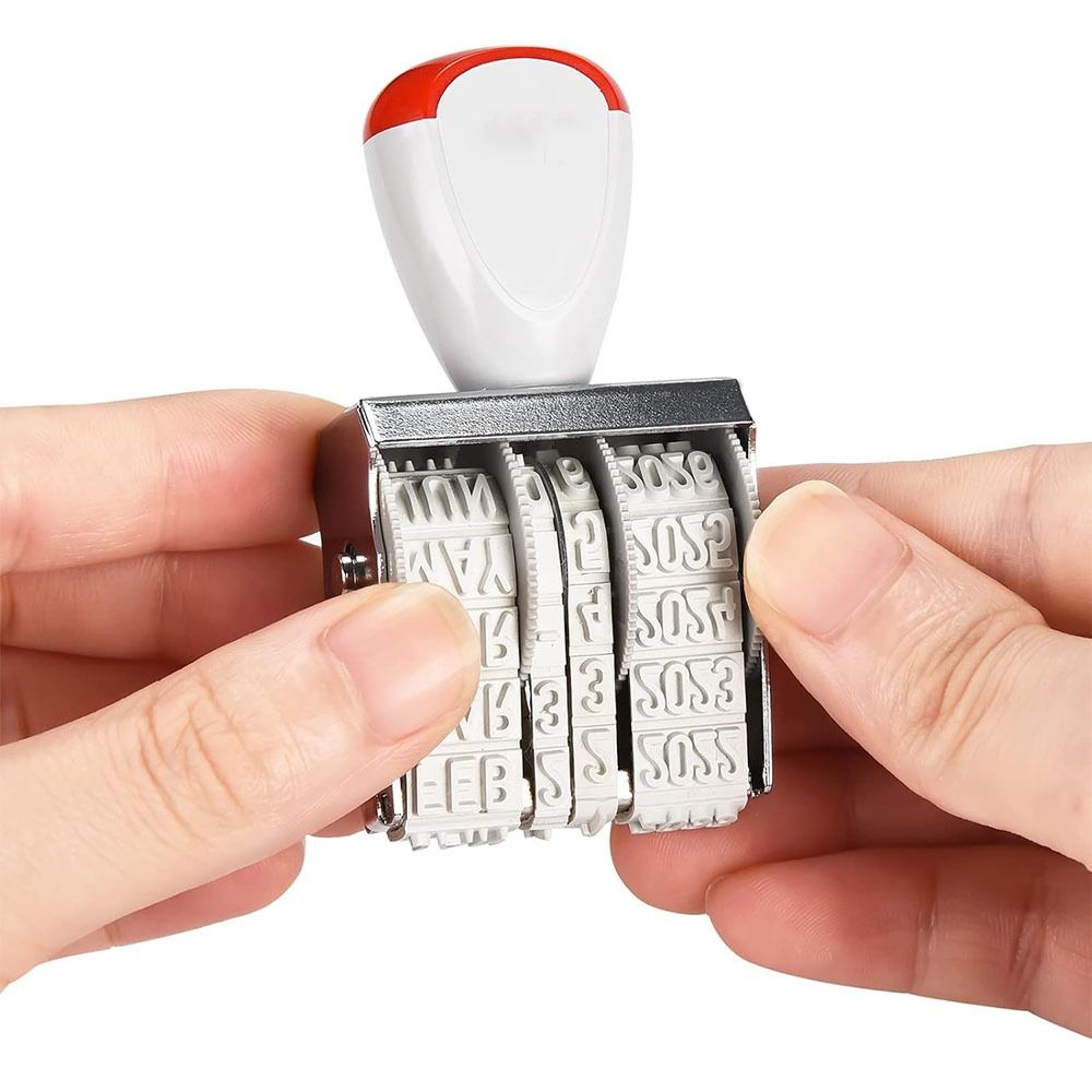Pratico Timbro Digitale con Da - Rubber Date Stamp recensione e prezzo