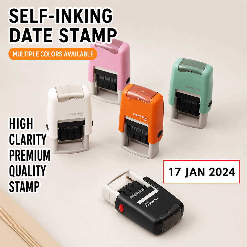 Timbro Automatico con Ritorno  - Rubber Date Stamp recensione e prezzo