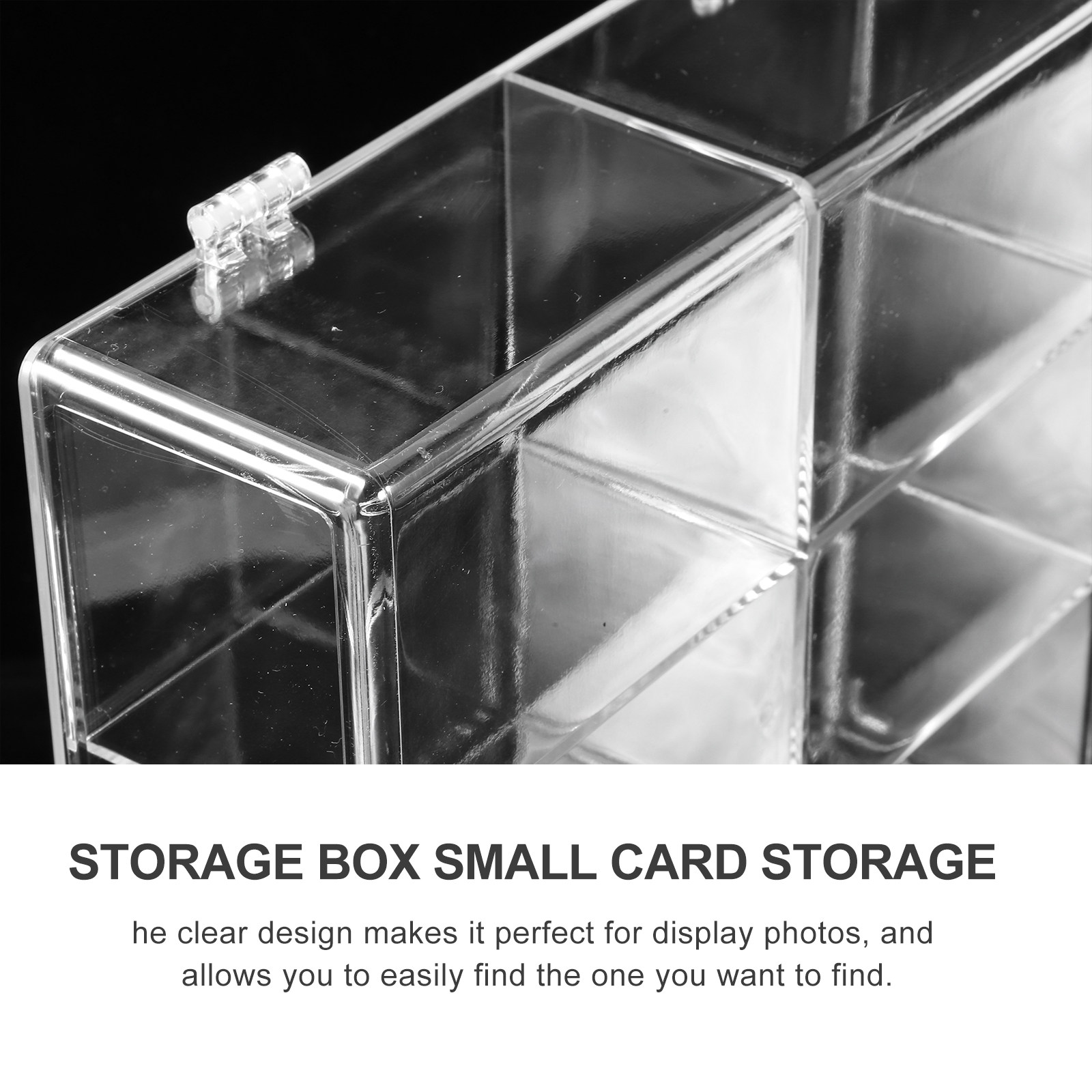 Scatola di Plastica Trasparent - Card Index Box recensione e prezzo
